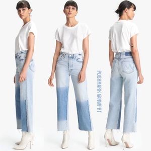 MOTHER ✮ Rambler Win Lose Some Fray Crop High Rise Waist Straight Ombré Faded 24